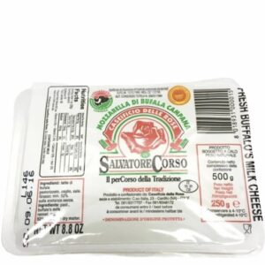MOZZARELLA DI BUFALA CAMPANA DOP - TRECCIA 250 gr