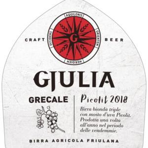 GRECALE Italian Grape Ale Birre Gjulia 33cl