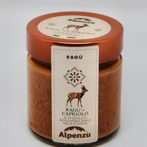 RAGU' DI CAPRIOLO Alpenzu Valle d'Aosta 225gr