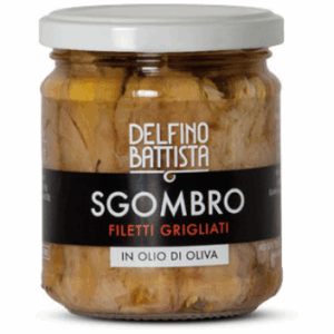 FILETTI SGOMBRO GRIGLIATO IN OLIO D'OLIVA 200g
