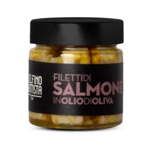 FILETTI DI SALMONE in olio di oliva 200gr